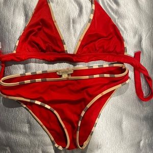 Burberry two piece bikini